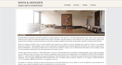 Desktop Screenshot of mayolyasociados.com